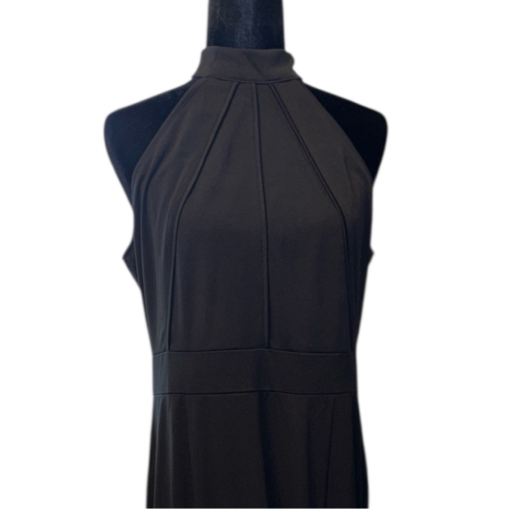 🆕Women's Elegant Halter Neck Sleeveless Mermaid Long Evening Dress - Picture 8 of 14